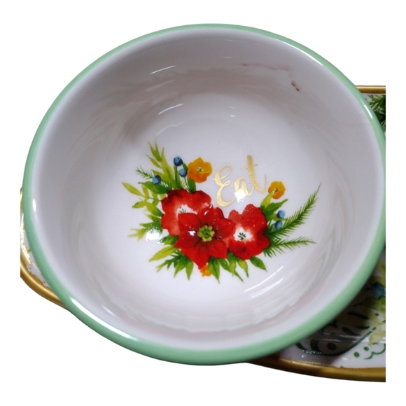 The Pioneer Woman Garland Ceramic Condiment 4 Piece Set - Picture 4 of 12